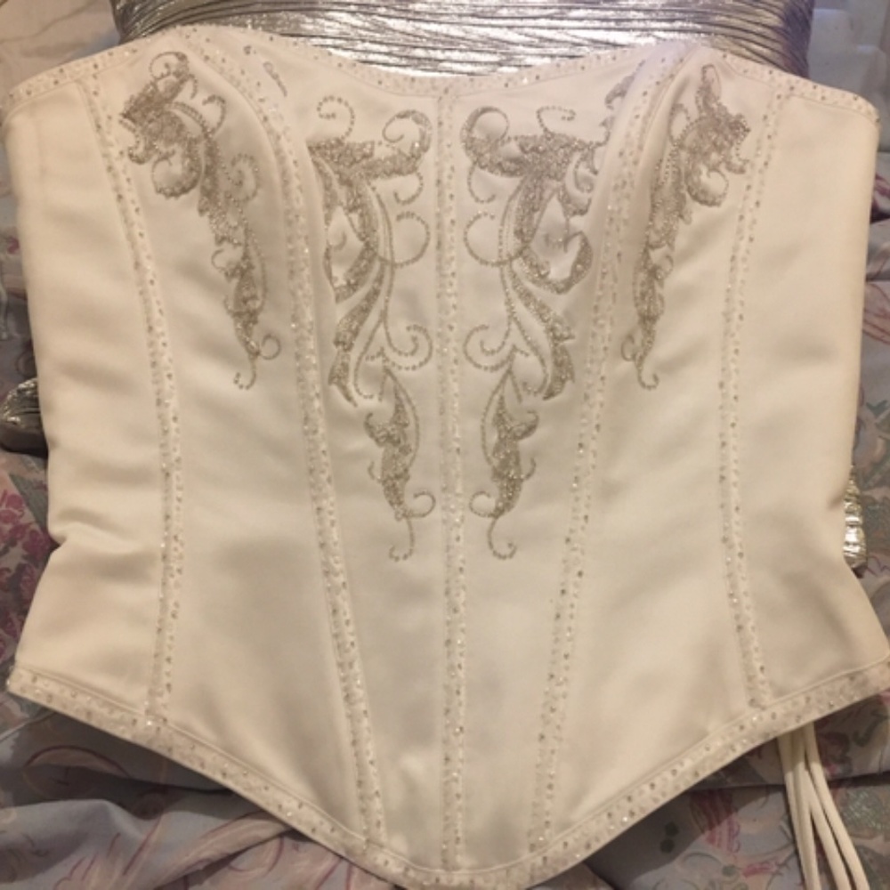 Essense Beaded Bridal Wedding Separate Corset Top
